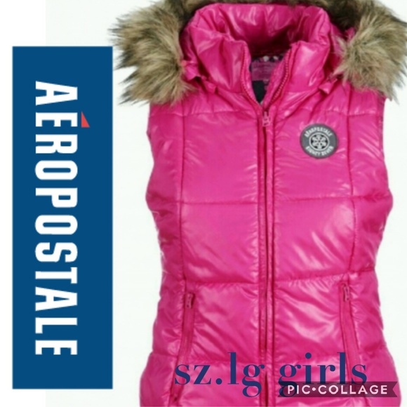 Aeropostale Other - Nwt!Aeropostale down vest hood down jacket sz lg
